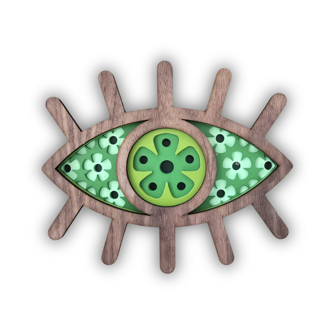Lucky charms triplet #3 - Wooden Wall Decor