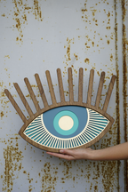 Eye #7 - Wooden Wall Decor