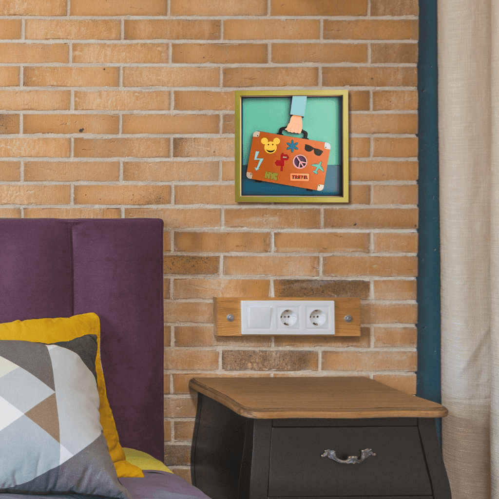 Suitcase - Wall Decor