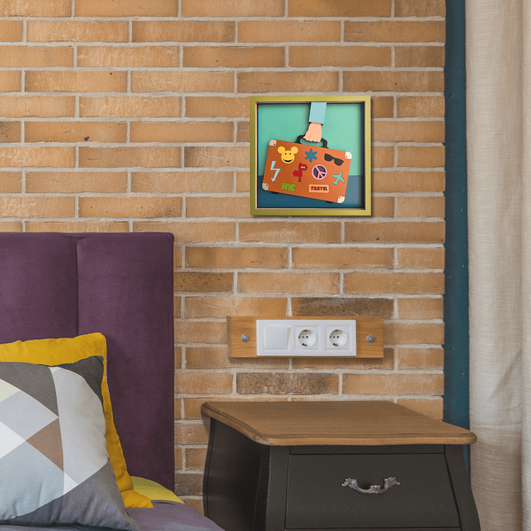 Suitcase - Wall Decor