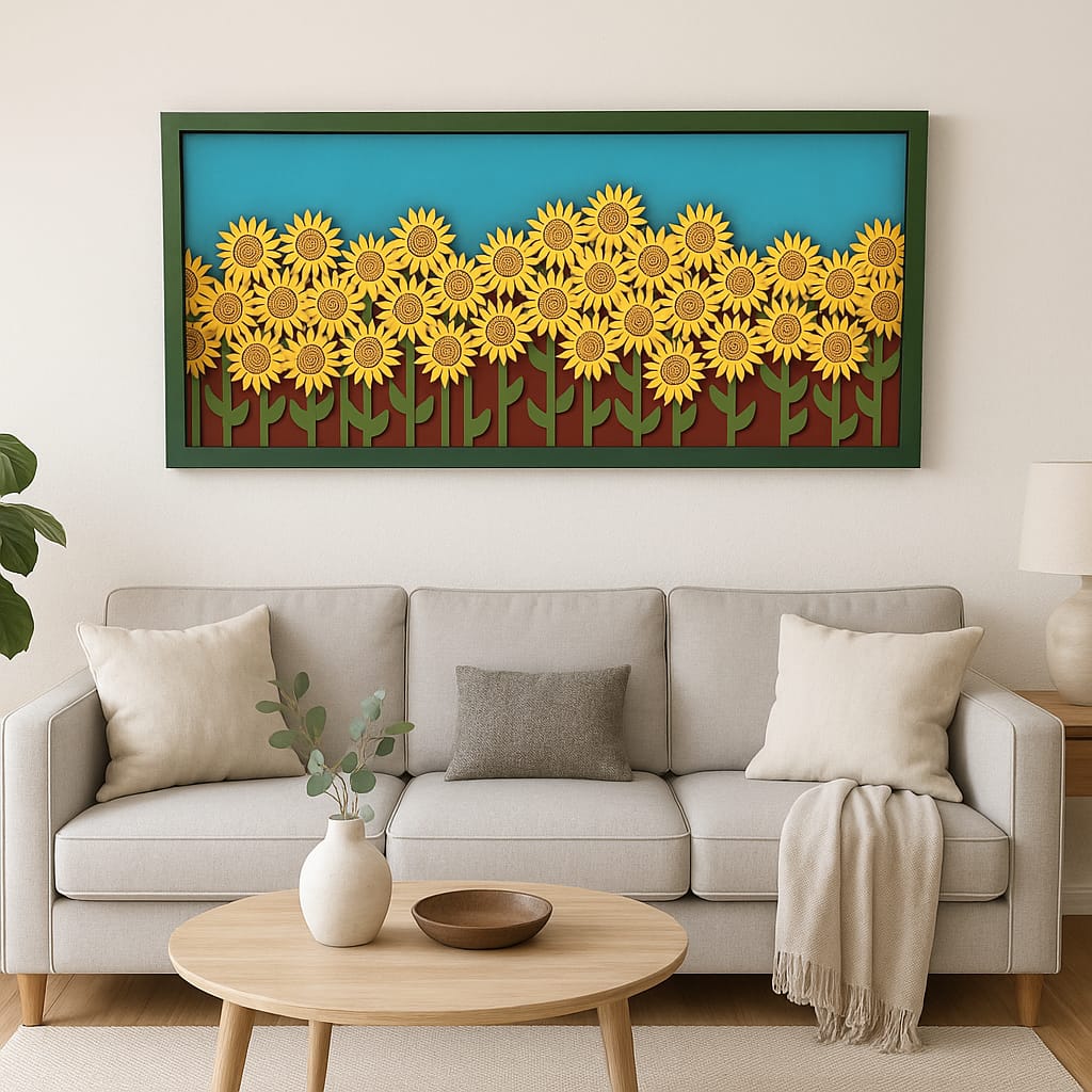 Sunflower Field - Wall Decor