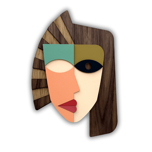 Abstract Mask #13 - Wall Art - Umasqu