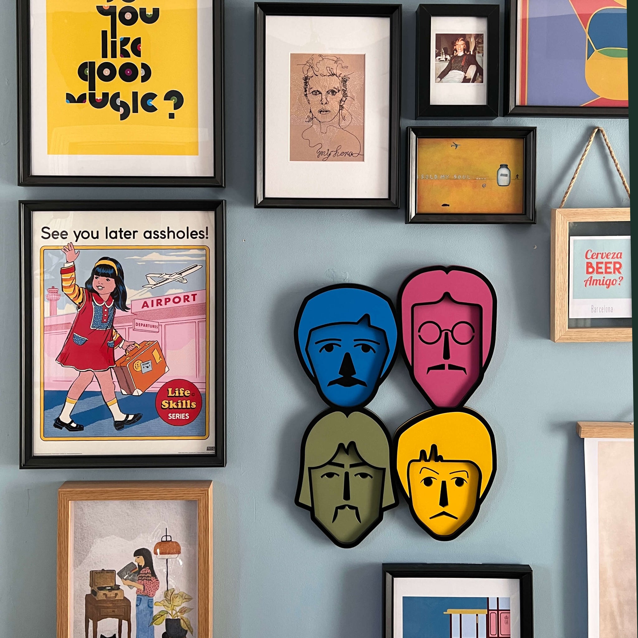 The Beatles - Cultural Icons wall masks collection – Umasqu