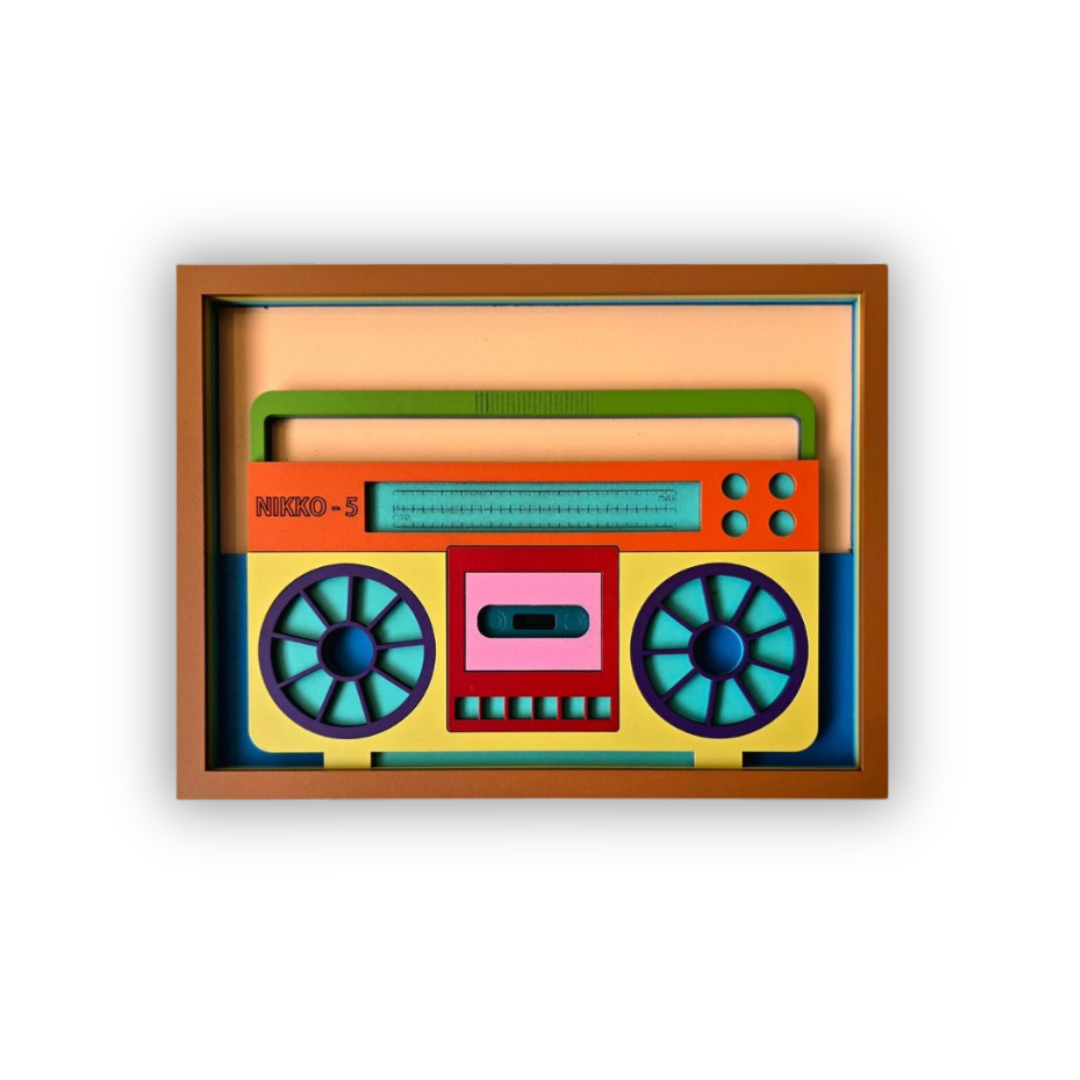 Cassette Player - Wall Decor