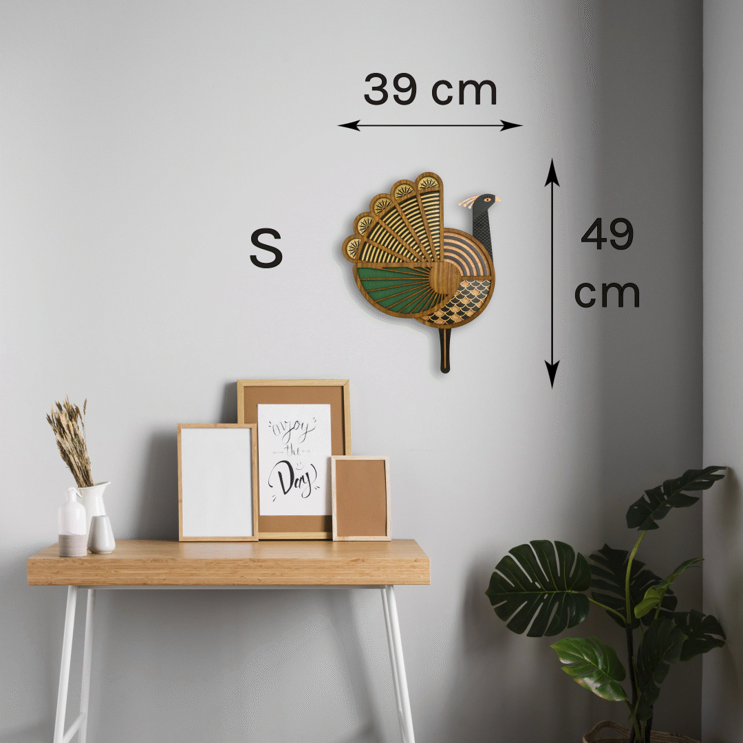 The Peacock #3 - Wall Art