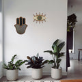 Eye #18 + Grand Hamsa #2 (Set of 2) -  Wall Art