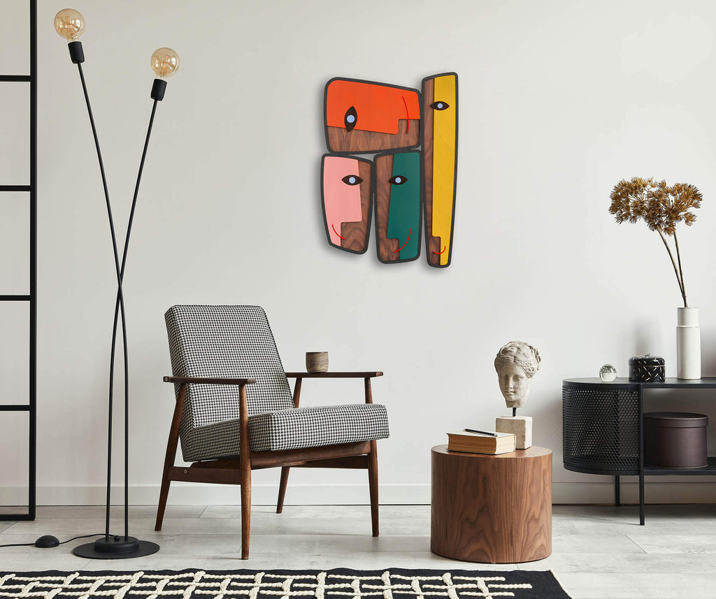 Group Mask #1 - Wall Art