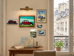 Classic Car Wall Art – Vintage Car Wooden Wall Sculpture | Umasqu
