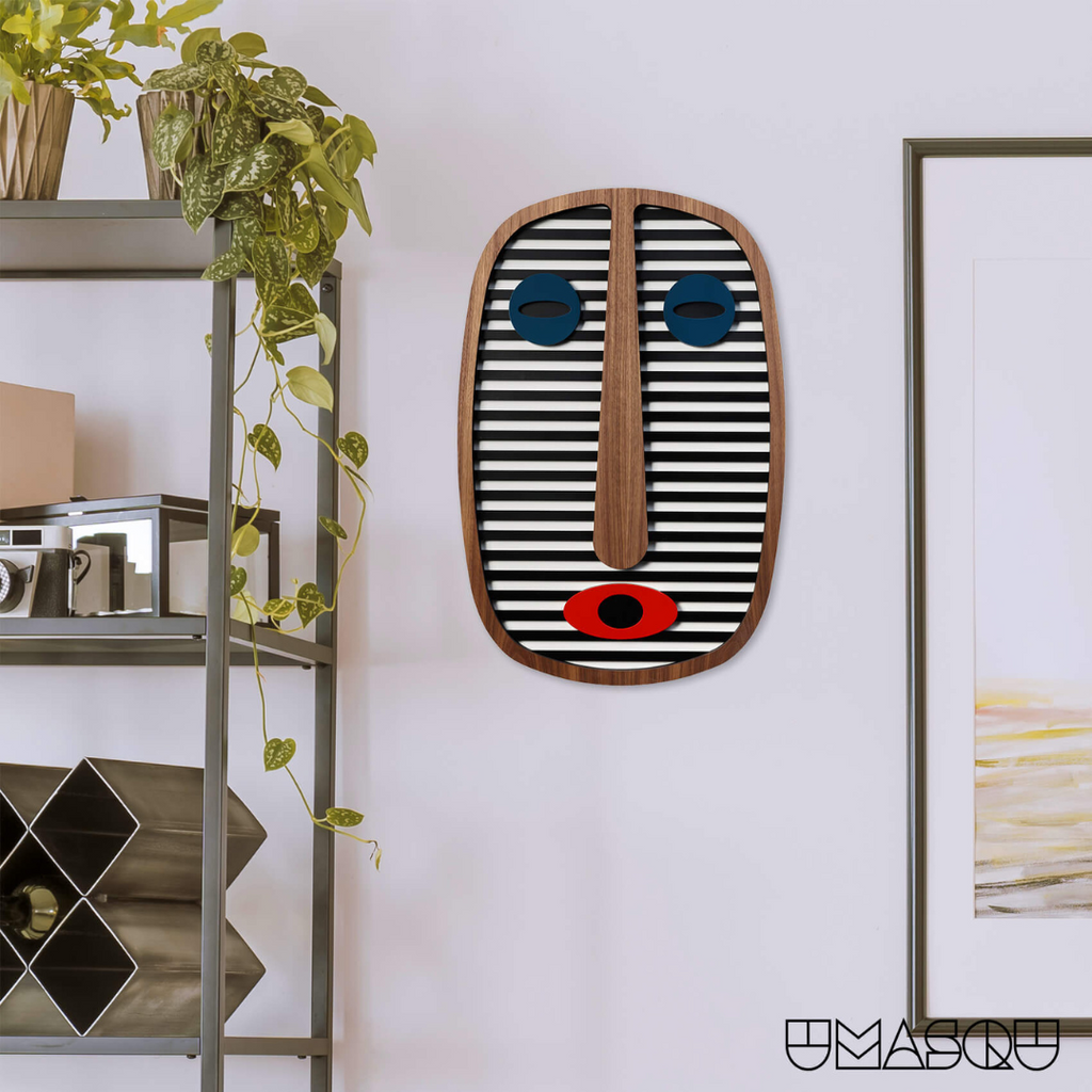 Modern African Mask #1 - African Wall Decor