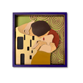 Mr. & Miss Klimt – Wooden Wall Art Inspired by The Kiss | Umasqu