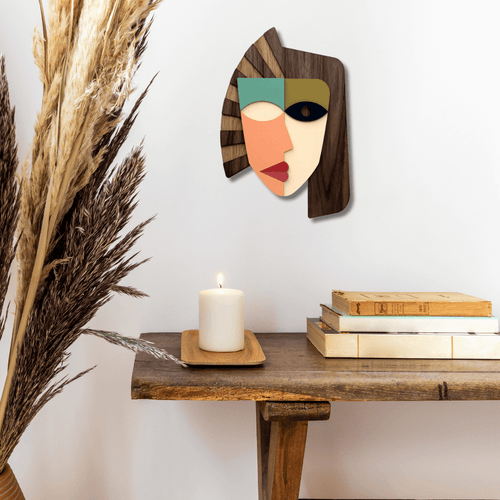 Abstract Mask #13 - Wall Art