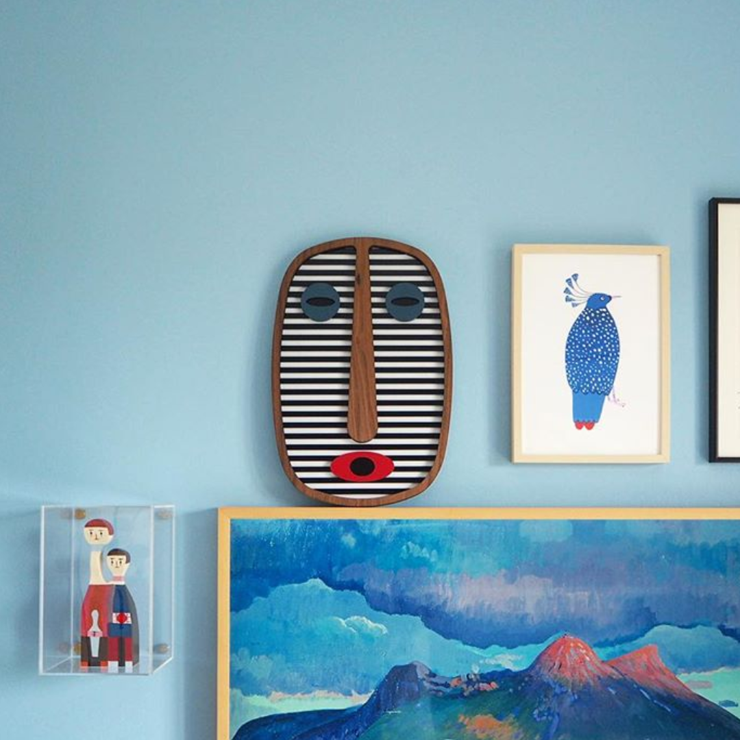 Modern African Mask #1 - African Wall Decor