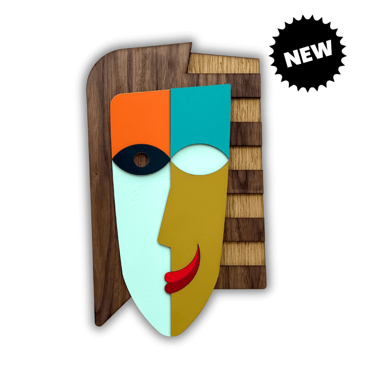 Abstract Mask #14 - Wall Decor