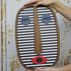Modern African Mask #1 - African Wall Decor