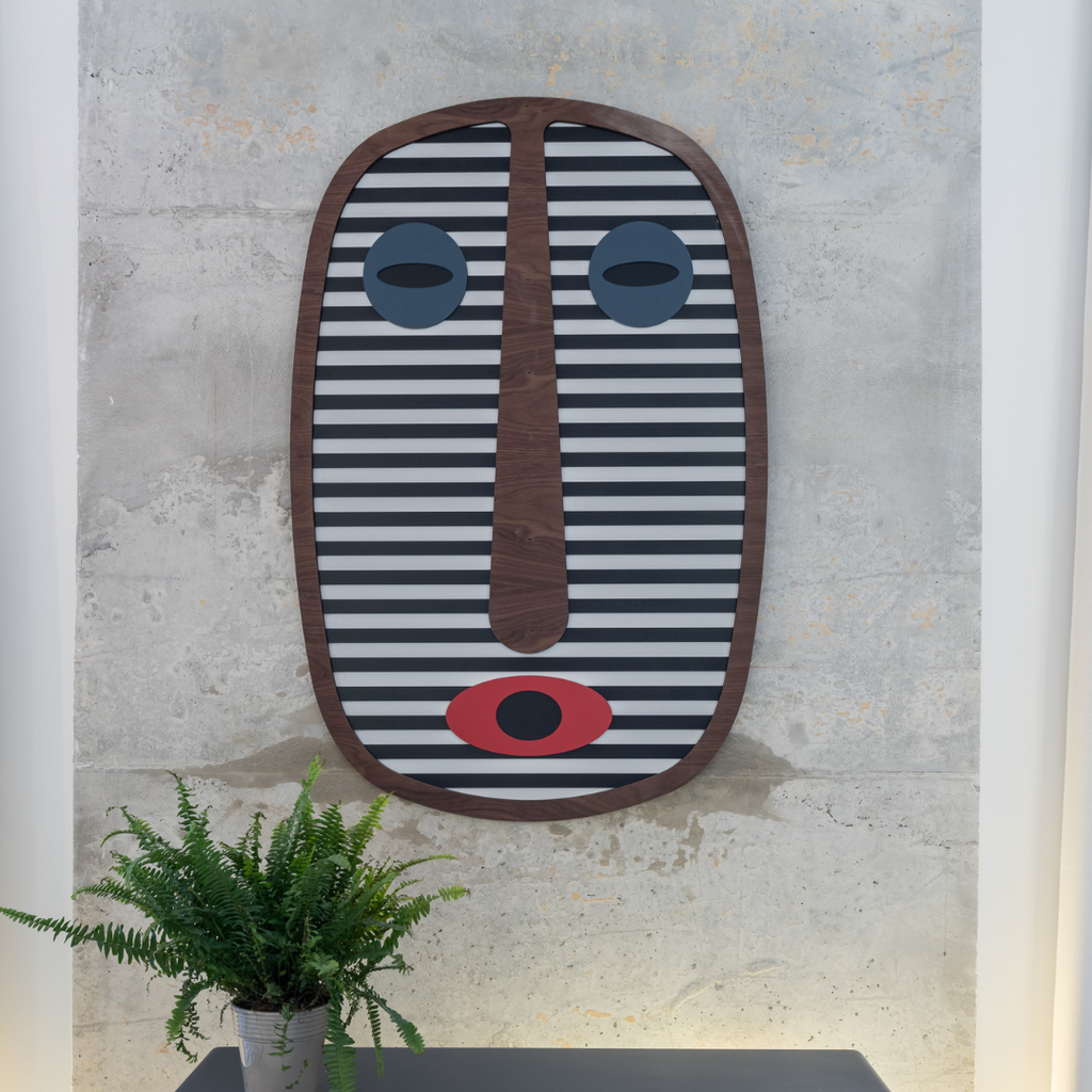 Modern African Mask #1 - African Wall Decor