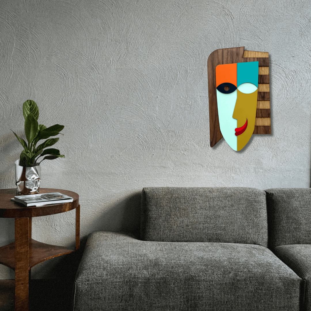 Abstract Mask #14 - Wall Decor