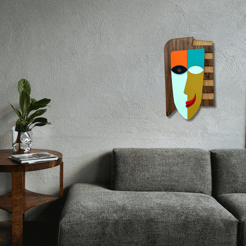Abstract Mask #14 - Wall Decor