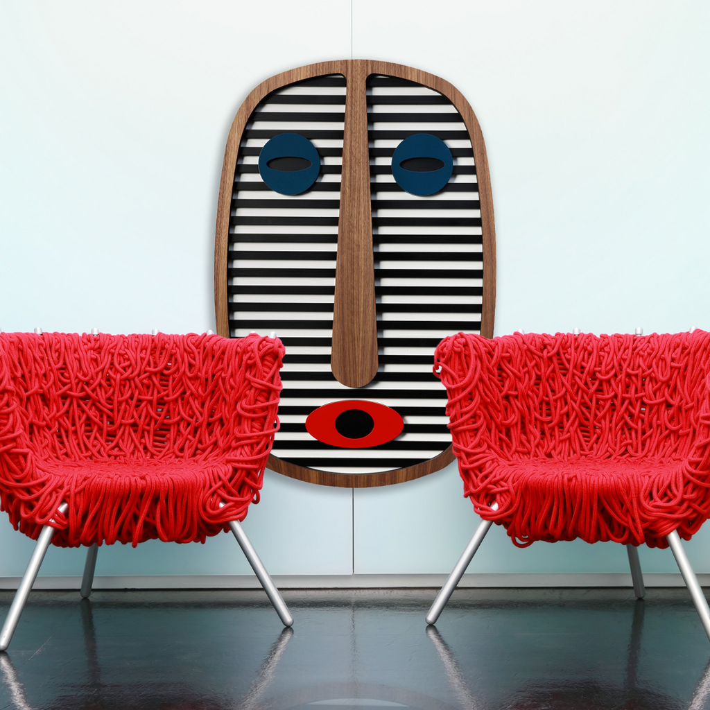 Modern African Mask #1 - African Wall Decor