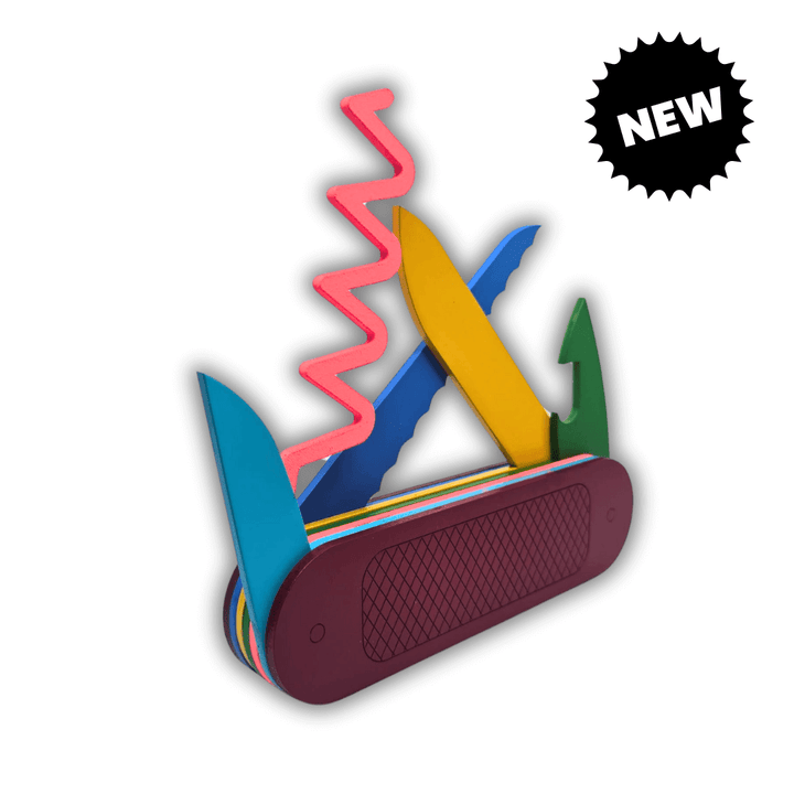 Swiss Knife Figurine