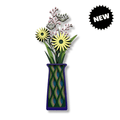 Vase #1 – handmade layered wood décor accessory, Umasqu