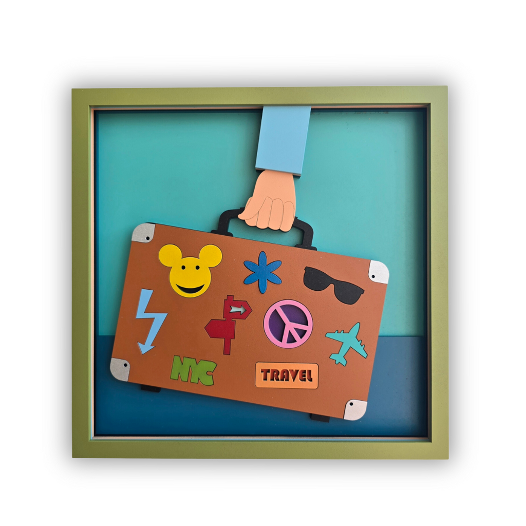 Suitcase - Wall Decor