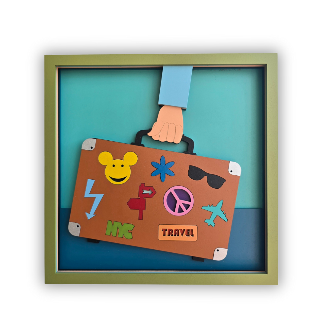 Suitcase - Wall Decor