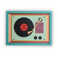 Turntable - Wooden Wall Decor