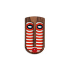 Mini MA #1 + #4 (Set of 2) - African Wall Masks