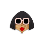 Hipster Masks Morris + Rita + Roxy (Set of 3) - Wooden Wall Decor