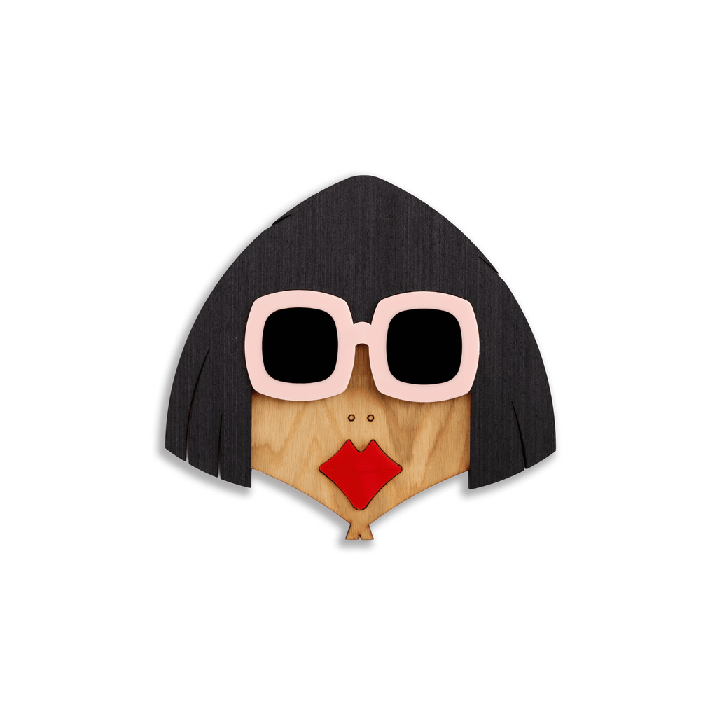 Hipster Masks Rita + Roxy (Set of 2) - Wall Masks