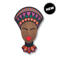 Modern African Mask #20 – handmade wood wall mask, Umasqu