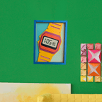 Retro Digital Watch - Wall Art