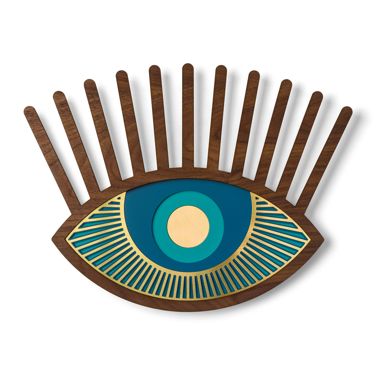The Peacock #3 + Eye #7 (Set of 2) - Wall Decor