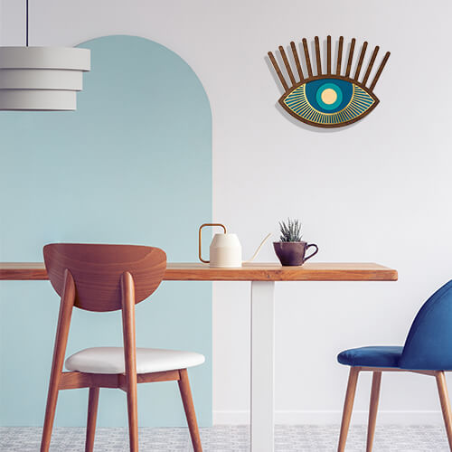 Eye #7 - Wooden Wall Decor