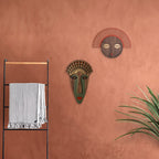 Modern African Mask #23 + Mademoiselle.U #1 (Set of 2) - African Wall Masks