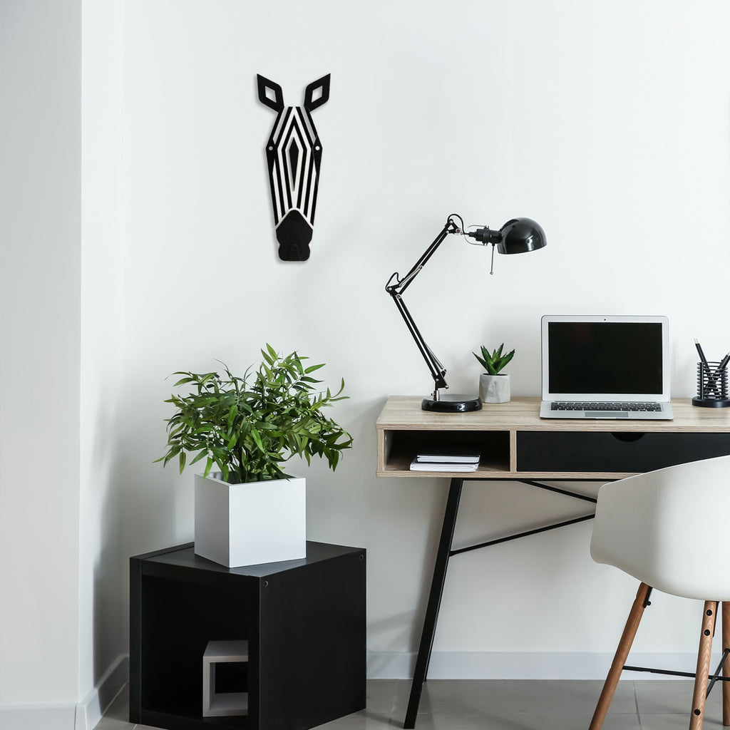 The Zebra - Wooden Wall Decor