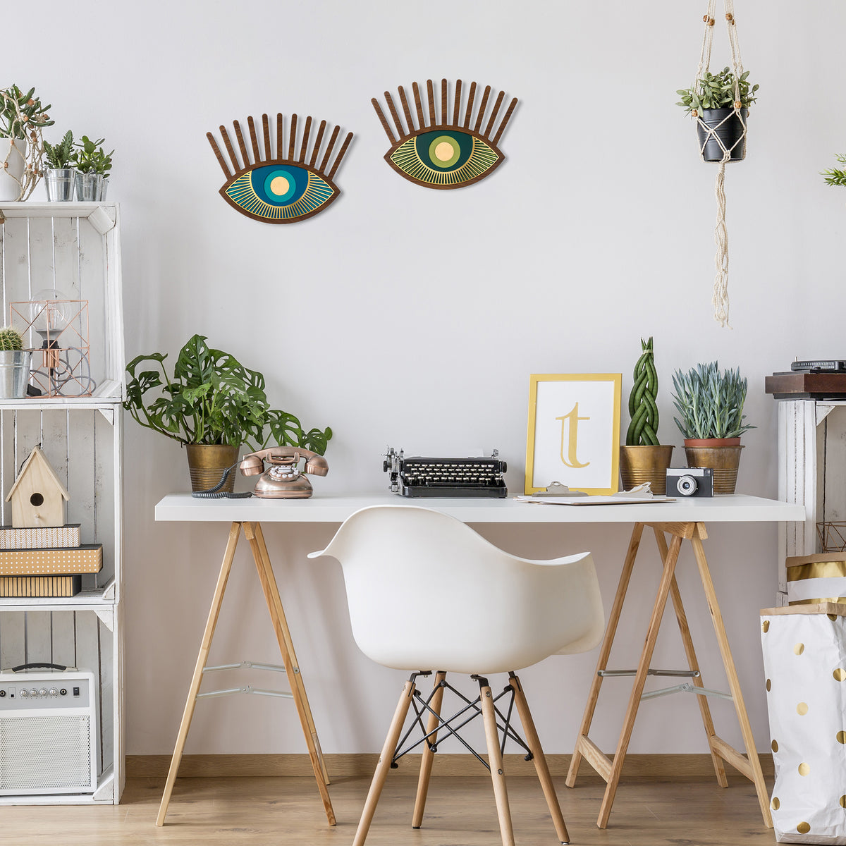 Eye #7 - Wooden Wall Decor