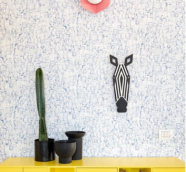 The Zebra - Wooden Wall Decor