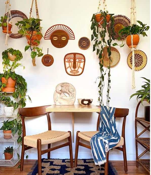 Modern African Mask #23 - African Wall Art