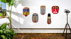 Modern African Mask #4 - African Wall Decor