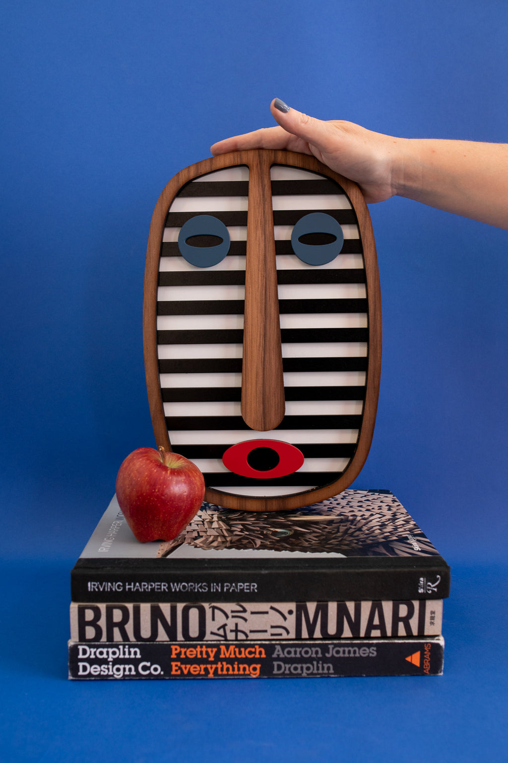 Mini Modern African Mask #1 - African Wall Decor
