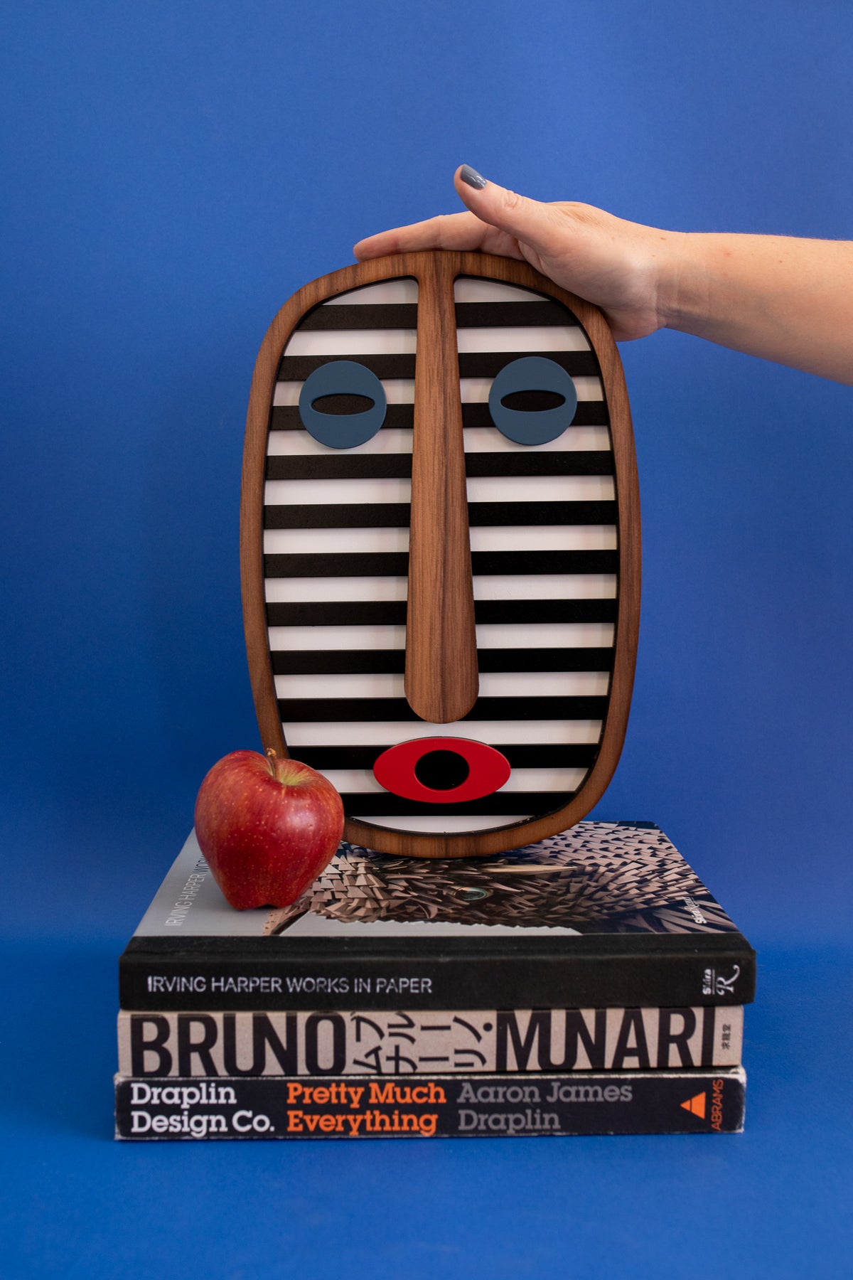 Mini Modern African Mask #1 - African Wall Decor