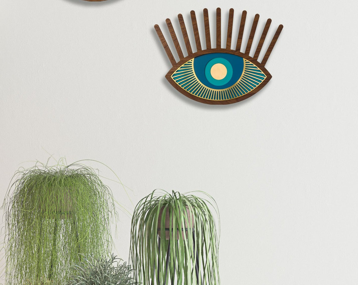 Eye #7 - Wooden Wall Decor