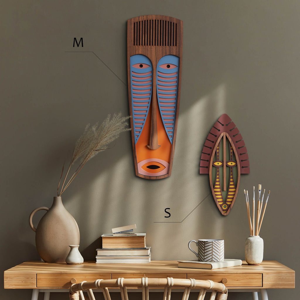 Modern African Mask #42 - Umasqu - Wall decor