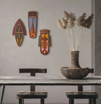 Modern African Mask #41 - Umasqu - wall decor