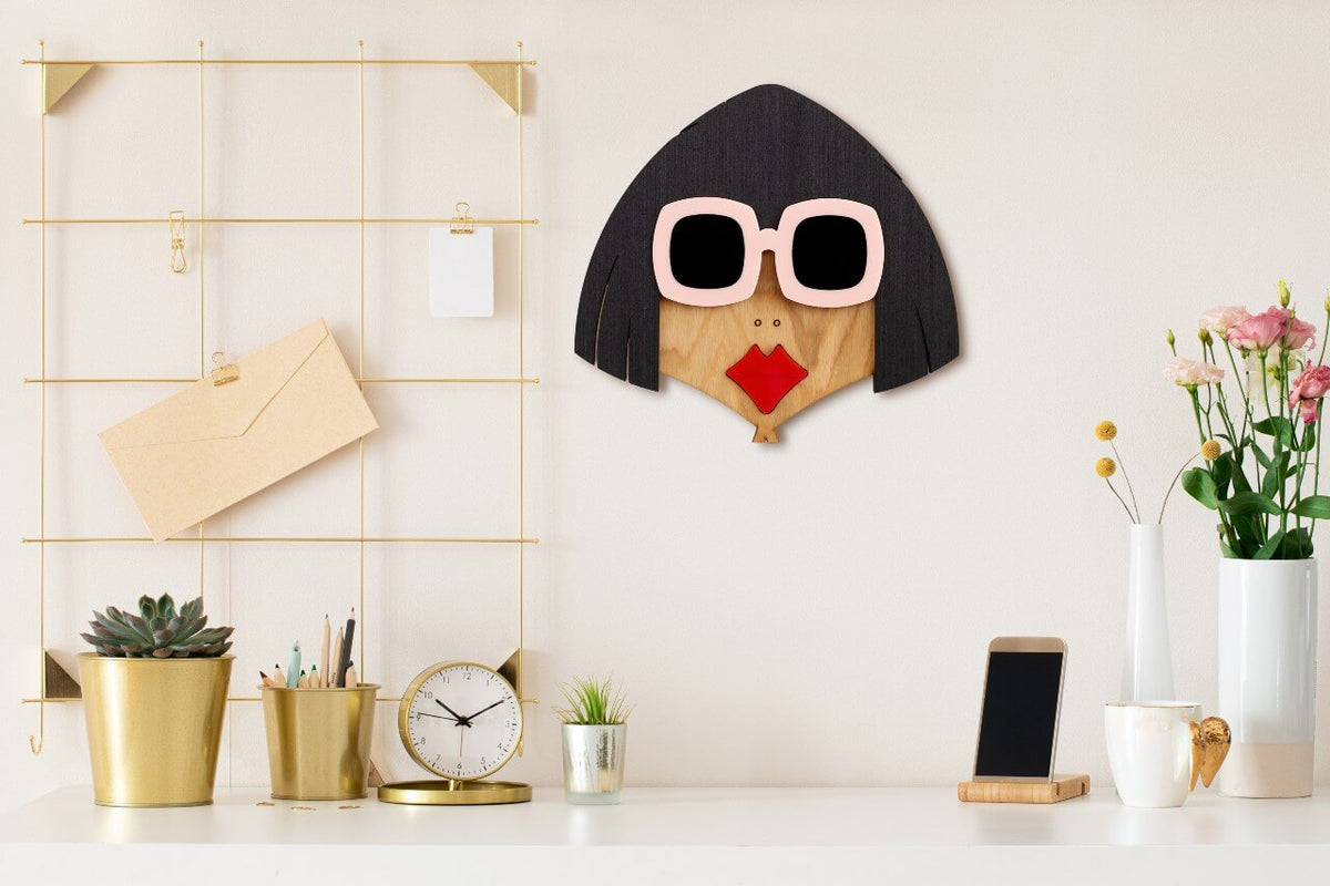 Rita - Wooden hipster wall decor - Umasqu