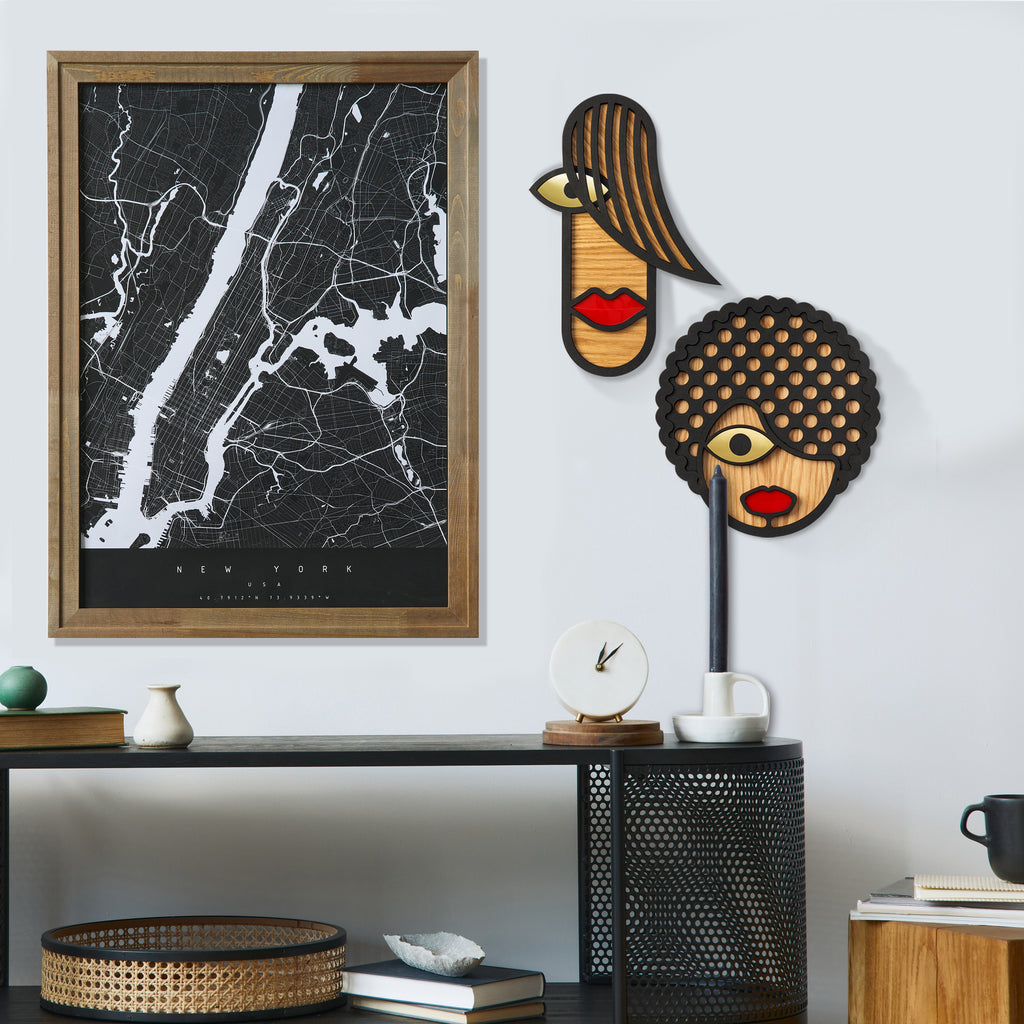 Roxy - Wooden Wall Decor