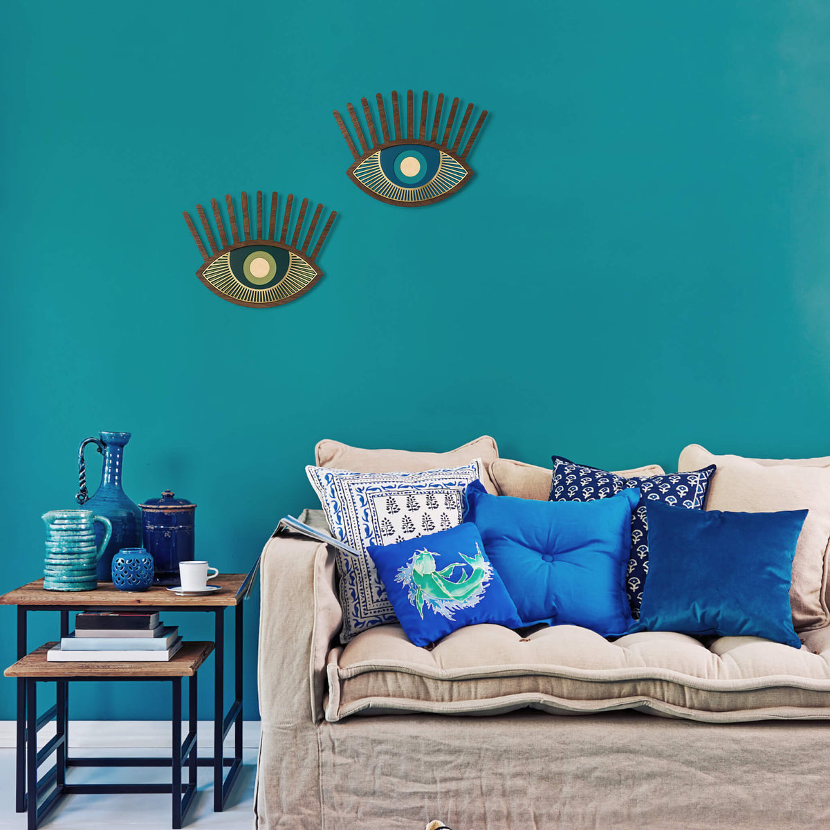 Eye #7 - Wooden Wall Decor