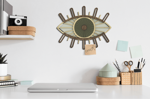 Eye #18 - Wooden Wall Decor