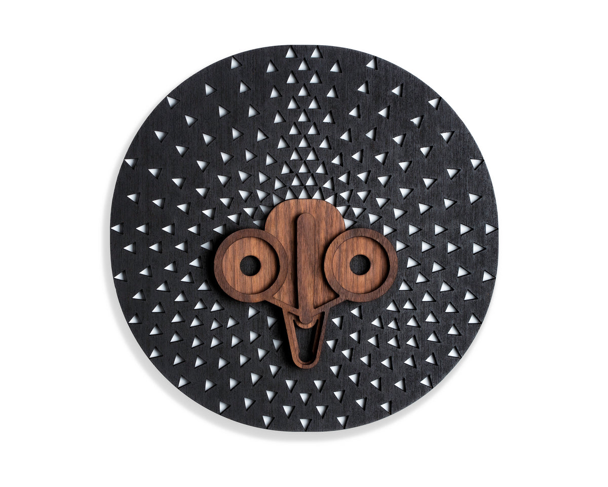 Mini Modern African Mask #10 - African Wall Art